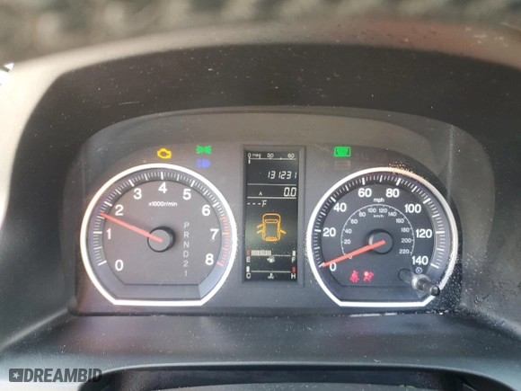 2008 Honda CR-V EX-L with VIN JHLRE38768C032847, listed as a Copart auction lot 46174535 with 131,231 mi miles and Salvage Title. Bid and sale history available at carsss.com. Image 9.