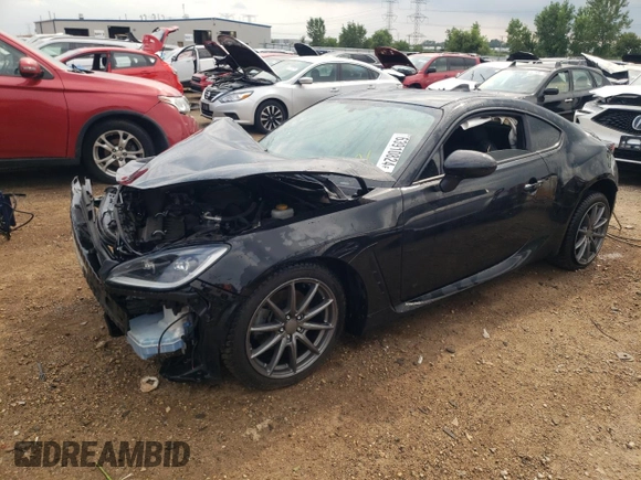 2022 Toyota 86 with VIN JF1ZNBC13N8755781, listed as a Copart auction lot 63910824 with 37,814 mi miles and Salvage Title. Bid and sale history available at DreamBid. Image 1.