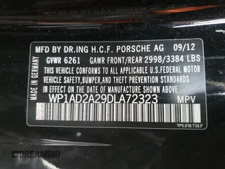 2013 Porsche Cayenne GTS с VIN WP1AD2A29DLA72323, выставлен на аукционе Copart как лот 52990885 с пробегом 100 812 миль миль и Списание • Salvage title. История ставок и продаж доступна на DreamBid. Изображение 14.