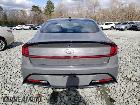 2022 Hyundai Sonata Hybrid Limited with VIN KMHL54JJ9NA049742, listed as a Copart auction lot 44162113 with 7,436 mi miles. Bid and sale history available at carsss.com. Image 6.