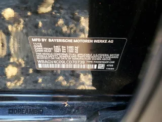 2020 BMW 8 Series 840i с VIN WBAGV4C09LCD70739, выставлен на аукционе Copart как лот 82610014 с пробегом Не указан миль и Списание • Salvage title. История ставок и продаж доступна на DreamBid. Изображение 15.