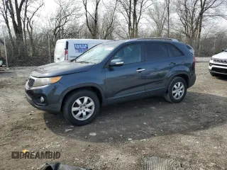 2011 Kia Sorento LX with VIN 5XYKT3A19BG100376, listed as a Copart auction lot 51513125 with 194,705 mi miles and Clean Title. Bid and sale history available at carsss.com. Image 1.
