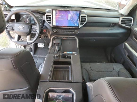 2024 Toyota Tundra SR5 with VIN 5TFLA5DBXRX171958, listed as a Copart auction lot 59407415 with 10,247 mi miles and Salvage title. Bid and sale history available at DreamBid. Image 8.