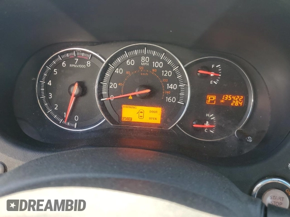 2011 Nissan Maxima SV with VIN 1N4AA5APXBC845939, listed as a Copart auction lot 56726805 with 135,422 mi miles and Clean title. Bid and sale history available at DreamBid. Image 9.