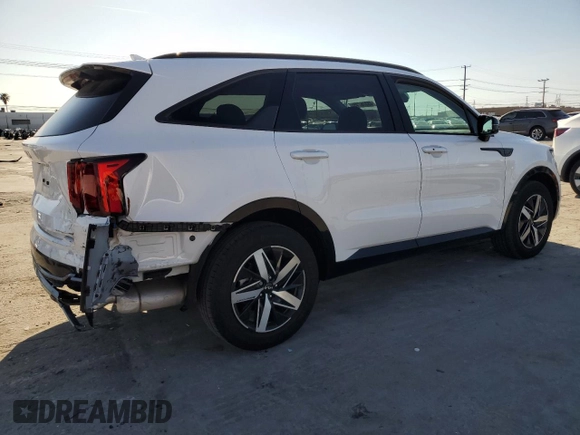 2023 Kia Sorento S with VIN 5XYRL4LC5PG208066, listed as a Copart auction lot 45376745 with 16,943 mi miles and Salvage Title. Bid and sale history available at DreamBid. Image 3.