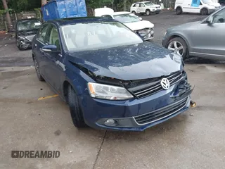 2012 Volkswagen Jetta SEL with VIN 3VWLX7AJ9CM366675, listed as a IAAI auction lot 42448677 with 128,000 mi miles and . Bid and sale history available at DreamBid. Image 1.
