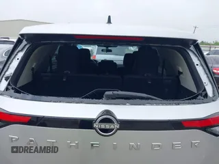 2023 Nissan Pathfinder S with VIN 5N1DR3AA7PC264417, listed as a IAAI auction lot 41892386 with 18,116 mi miles and . Bid and sale history available at DreamBid. Image 17.