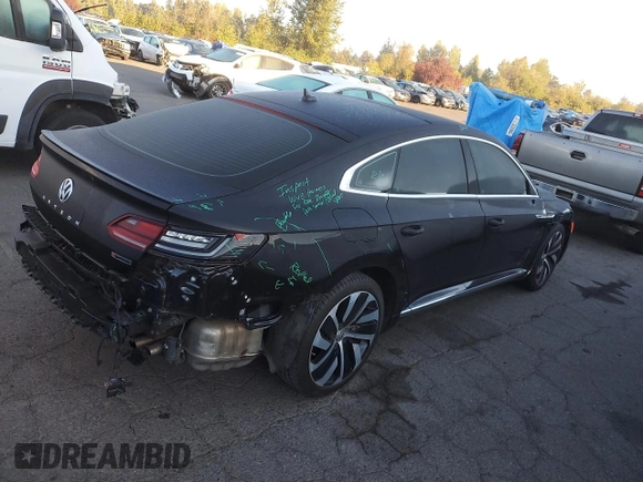 2019 Volkswagen Arteon SEL Premium R-Line с VIN WVWTR7AN0KE000513, выставлен на аукционе Copart как лот 74527414 с пробегом 60 521 миль миль и Списание • Salvage title. История ставок и продаж доступна на DreamBid. Изображение 3.