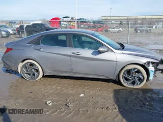 2024 Hyundai Elantra Limited with VIN KMHLP4DG0RU740625, listed as a IAAI auction lot 41684673 with 22,490 mi miles and . Bid and sale history available at DreamBid. Image 14.
