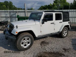2014 Jeep Wrangler Unlimited Sahara with VIN 1C4BJWEG1EL322781, listed as a Copart auction lot 64200145 with 119,500 mi miles and Clean title. Bid and sale history available at DreamBid. Image 1.