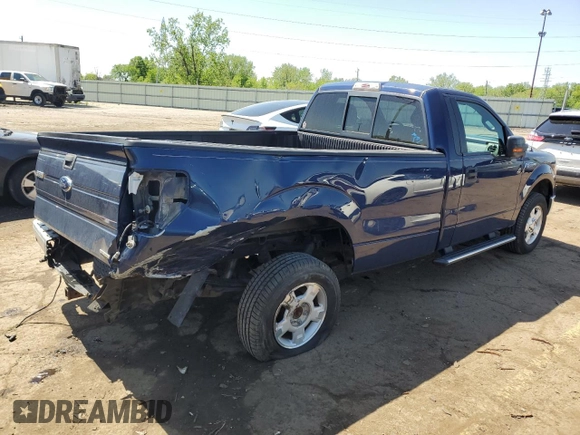 2012 Ford F-150 XL with VIN 1FTMF1CM6CKD21912, listed as a Copart auction lot 57227405 with 75,976 mi miles and Clean title. Bid and sale history available at DreamBid. Image 3.