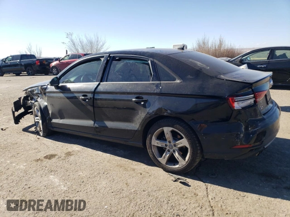 2018 Audi A3 Sedan Premium with VIN WAUAUGFF4J1080439, listed as a Copart auction lot 79664063 with 62,201 mi miles. Bid and sale history available at carsss.com. Image 2.