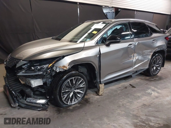 2022 Lexus RX with VIN 2T2YZMDA9NC353316, listed as a IAAI auction lot 41911904 with 47,629 mi miles. Bid and sale history available at carsss.com. Image 6.