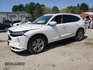 2024 Acura MDX с VIN 5J8YE1H35RL014787, выставлен на аукционе Copart как лот 55482145 с пробегом 20 272 миль миль и Списание • Salvage title. История ставок и продаж доступна на DreamBid. Изображение 1.