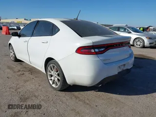 2013 Dodge Dart Rallye with VIN 1C3CDFBH9DD700951, listed as a IAAI auction lot 41714490 with 116,275 mi miles. Bid and sale history available at carsss.com. Image 3.