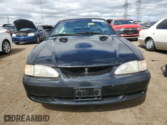 1995 Ford Mustang z VIN 1FALP45T9SF162086, wystawiony jako Copart lot #53375995 z przebiegiem 70 565 mil mil oraz Czysty tytuł • Clean title. Historia ofert i sprzedaży dostępna na DreamBid. Obrazek 5.