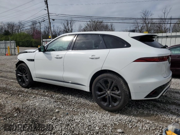 2024 Jaguar F-Pace R-Dynamic S with VIN SADCT2FU1RA739500, listed as a Copart auction lot 51508935 with 6,025 mi miles and Salvage Title. Bid and sale history available at DreamBid. Image 2.
