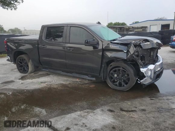 2021 Chevrolet Silverado 1500 LT with VIN 1GCPWCEK5MZ285692, listed as a Copart auction lot 51211175 with 97,733 mi miles and Non Repairable. Bid and sale history available at DreamBid. Image 4.