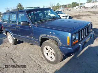 2001 Jeep Cherokee Sport with VIN 1J4FF58S01L527395, listed as a IAAI auction lot 41829601 with 265,465 mi miles and . Bid and sale history available at DreamBid. Image 1.