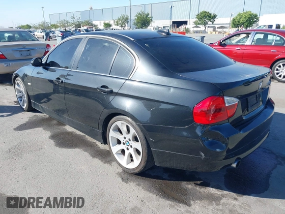 2007 BMW 3 Series 335i with VIN WBAVB73597KY60121, listed as a IAAI auction lot 42283030 with 143,631 mi miles and . Bid and sale history available at DreamBid. Image 3.