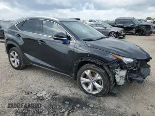 2017 Lexus NX 200t with VIN JTJYARBZ1H2076968, listed as a Copart auction lot 54685695 with 127,945 mi miles and Salvage title. Bid and sale history available at DreamBid. Image 4.