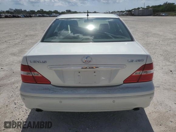 2004 Lexus LS 430 z VIN JTHBN36F840148313, wystawiony jako Copart lot #58170415 z przebiegiem 324 052 mil mil oraz Czysty tytuł • Clean title. Historia ofert i sprzedaży dostępna na DreamBid. Obrazek 6.