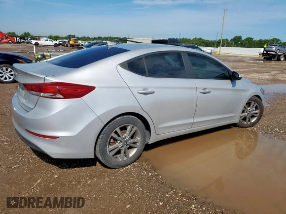 2018 Hyundai Elantra SEL z VIN 5NPD84LF4JH286232, wystawiony jako Copart lot #58422095 z przebiegiem 183 694 mil mil oraz Szkoda całkowita • Salvage title. Historia ofert i sprzedaży dostępna na DreamBid. Obrazek 3.