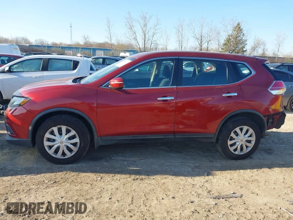 2014 Nissan Rogue SL with VIN 5N1AT2MV1EC796515, listed as a IAAI auction lot 42035666 with 107,762 mi miles. Bid and sale history available at carsss.com. Image 15.