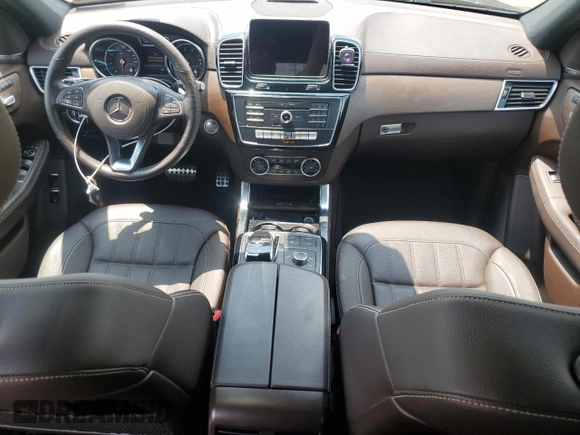 2019 Mercedes-Benz GLS 450 with VIN 4JGDF6EE2KB225563, listed as a Copart auction lot 62349115 with 44,049 mi miles and Salvage title. Bid and sale history available at DreamBid. Image 8.