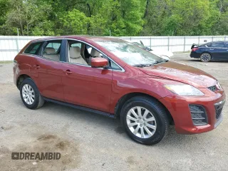2011 Mazda CX-7 i Sport with VIN JM3ER2B59B0372656, listed as a Copart auction lot 52910645 with 144,062 mi miles and Salvage Title. Bid and sale history available at carsss.com. Image 4.