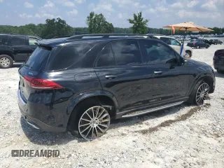 2022 Mercedes-Benz GLE 350 with VIN 4JGFB4JB9NA597836, listed as a Copart auction lot 62912505 with 81,650 mi miles and Salvage title. Bid and sale history available at DreamBid. Image 3.