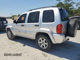 2003 Jeep Liberty Limited with VIN 1J4GK58K83W719374, listed as a Copart auction lot 49429135 with 143,222 mi miles and Salvage Title. Bid and sale history available at carsss.com. Image 2.