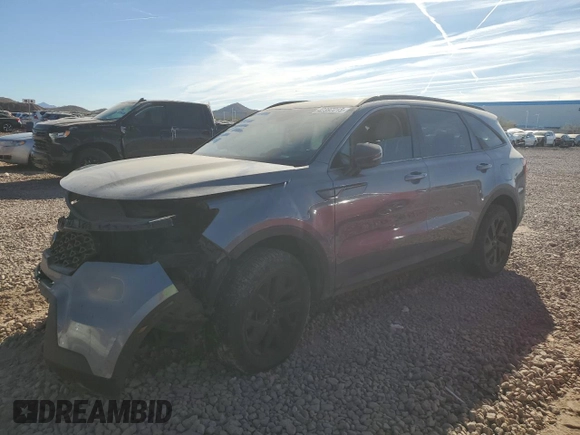 2021 Kia Sorento S with VIN 5XYRLDLC6MG054348, listed as a Copart auction lot 42397215 with 98,064 mi miles and Salvage Title. Bid and sale history available at DreamBid. Image 1.