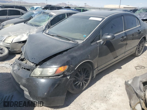 2006 Honda Civic LX z VIN 1HGFA16556L087984, wystawiony jako Copart lot #54978045 z przebiegiem 204 822 mil mil oraz Szkoda całkowita • Salvage title. Historia ofert i sprzedaży dostępna na DreamBid. Obrazek 1.