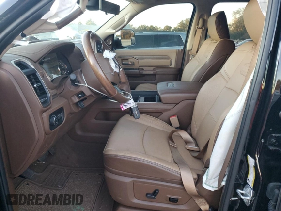2021 Ram 2500 Longhorn with VIN 3C6UR5PL6MG508227, listed as a Copart auction lot 80831394 with 8,554 mi miles and Clean title. Bid and sale history available at DreamBid. Image 7.