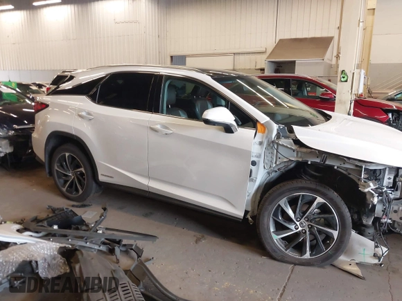 2019 Lexus RX with VIN 2T2BGMCAXKC039392, listed as a IAAI auction lot 41597080 with 70,126 mi miles. Bid and sale history available at carsss.com. Image 14.