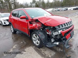 2021 Jeep Compass Latitude with VIN 3C4NJDBB4MT534703, listed as a IAAI auction lot 41724038 with 45,467 mi miles and . Bid and sale history available at DreamBid. Image 1.