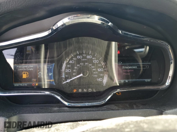 2019 Lincoln MKT with VIN 2LMHJ5NK2KBL00972, listed as a Copart auction lot 85290784 with 309,776 mi miles and Salvage Title. Bid and sale history available at DreamBid. Image 9.