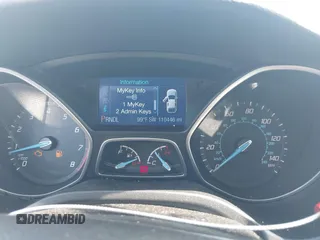 2013 Ford Focus SE with VIN 1FADP3F28DL302475, listed as a IAAI auction lot 42046024 with 110,446 mi miles. Bid and sale history available at carsss.com. Image 7.