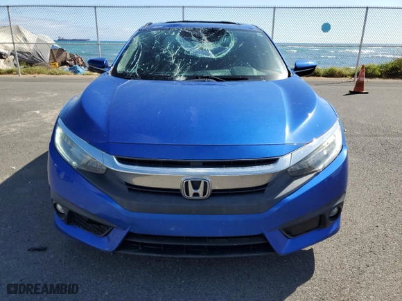 2017 Honda Civic Sedan Touring with VIN 19XFC1F97HE029141, listed as a Copart auction lot 44219085 with 101,799 mi miles and Salvage Title. Bid and sale history available at carsss.com. Image 5.