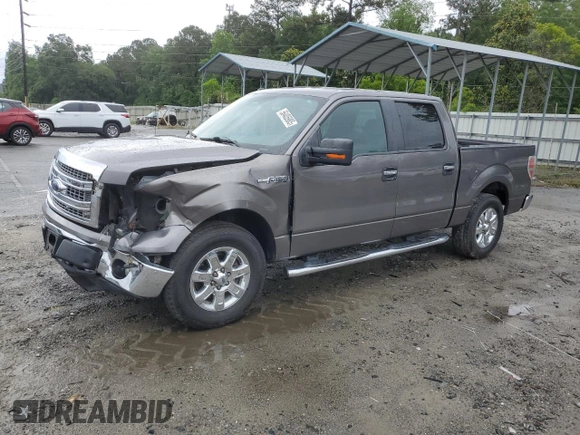 2013 Ford F-150 XL with VIN 1FTFW1CF3DFD90867, listed as a Copart auction lot 56405985 with 135,618 mi miles and Salvage title. Bid and sale history available at DreamBid. Image 1.