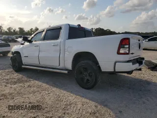2022 Ram 1500 Lone Star with VIN 1C6RREFT9NN358517, listed as a Copart auction lot 55122125 with 60,587 mi miles and Salvage title. Bid and sale history available at DreamBid. Image 2.