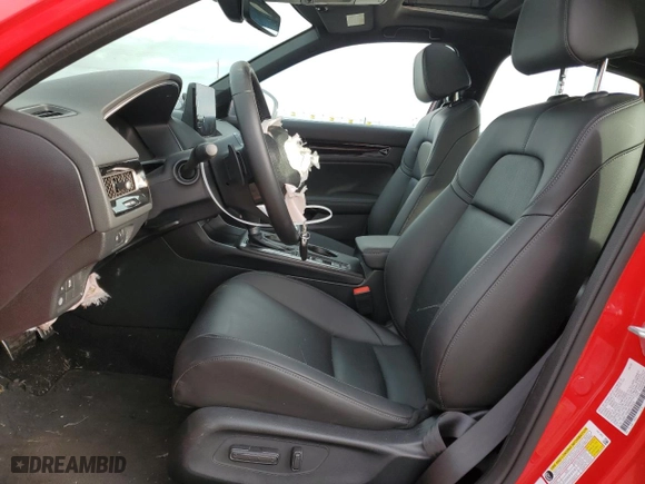 2024 Honda Civic Hatchback Sport Touring with VIN 19XFL1H80RE030265, listed as a Copart auction lot 50191505 with 10,589 mi miles and Salvage Title. Bid and sale history available at carsss.com. Image 7.