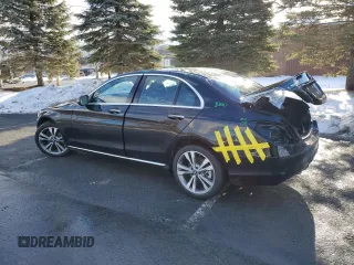 2020 Mercedes-Benz C 300 with VIN W1KWF8EB8LR590715, listed as a Copart auction lot 88220005 with 105,201 mi miles and Salvage Title. Bid and sale history available at DreamBid. Image 2.