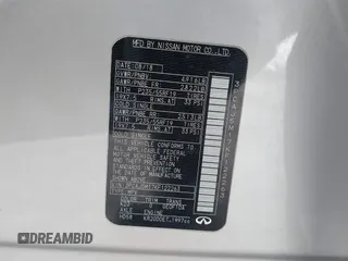 2019 Infiniti QX50 LUXE with VIN 3PCAJ5M17KF122263, listed as a IAAI auction lot 41277687 with 58,338 mi miles. Bid and sale history available at carsss.com. Image 9.