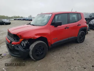 2017 Jeep Renegade Sport с VIN ZACCJBAB9HPG53518, выставлен на аукционе Copart как лот 55416835 с пробегом 116 123 миль миль и Списание • Salvage title. История ставок и продаж доступна на DreamBid. Изображение 1.