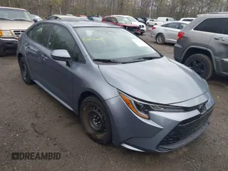 2023 Toyota Corolla LE with VIN 5YFB4MDE7PP061467, listed as a IAAI auction lot 42030443 with 13,385 mi miles. Bid and sale history available at carsss.com. Image 1.