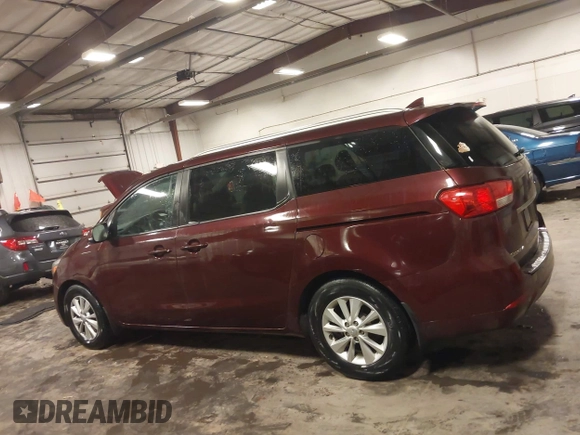2016 Kia Sedona LX with VIN KNDMB5C12G6182286, listed as a IAAI auction lot 41724704 with 149,482 mi miles. Bid and sale history available at carsss.com. Image 15.