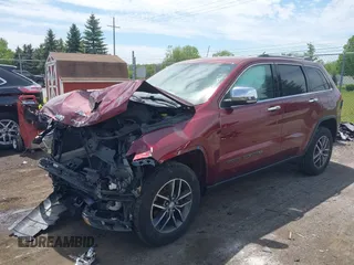 2018 Jeep Grand Cherokee Limited with VIN 1C4RJFBG7JC199758, listed as a IAAI auction lot 42241394 with 108,141 mi miles and . Bid and sale history available at DreamBid. Image 2.