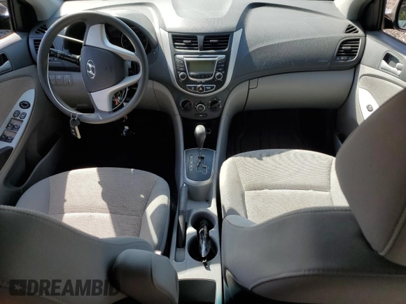 2013 Hyundai Accent GLS with VIN KMHCT4AE6DU350068, listed as a Copart auction lot 53785585 with Not Provided miles and Salvage Title. Bid and sale history available at carsss.com. Image 8.
